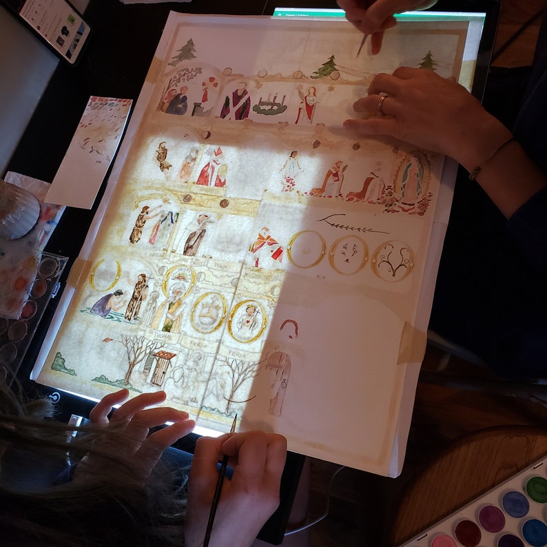 Traditional Catholic Advent Calendar 2020 Etsy