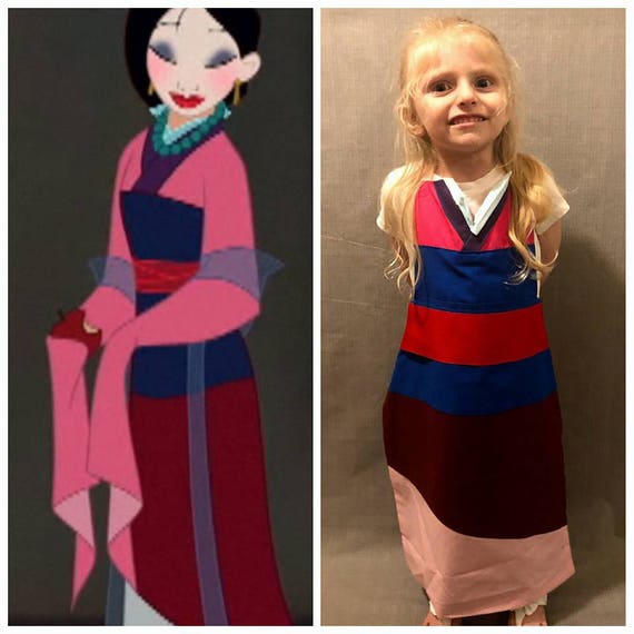 mulan dress up