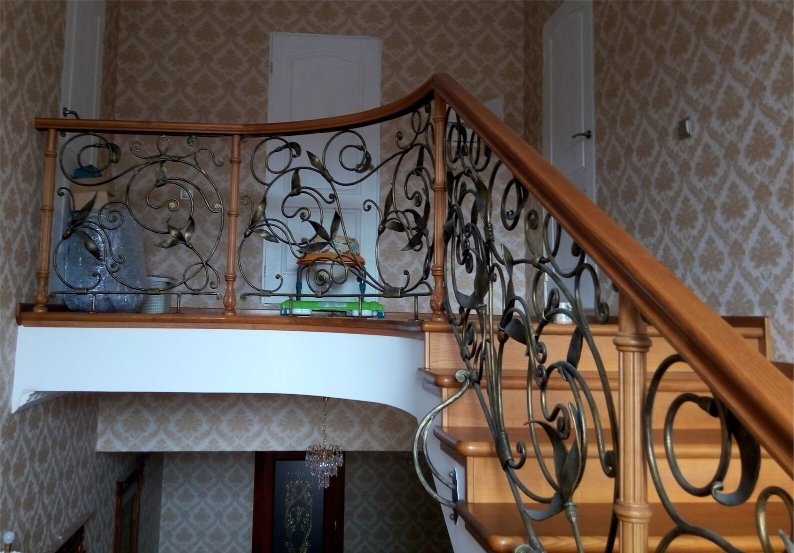 Wrought Iron Railings, Railings for Stairs, Custom Metal Railing