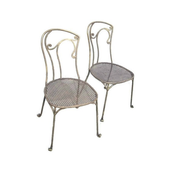 Hand Forged Chair Wrought Iron Chair Iron Stool Garden Chair