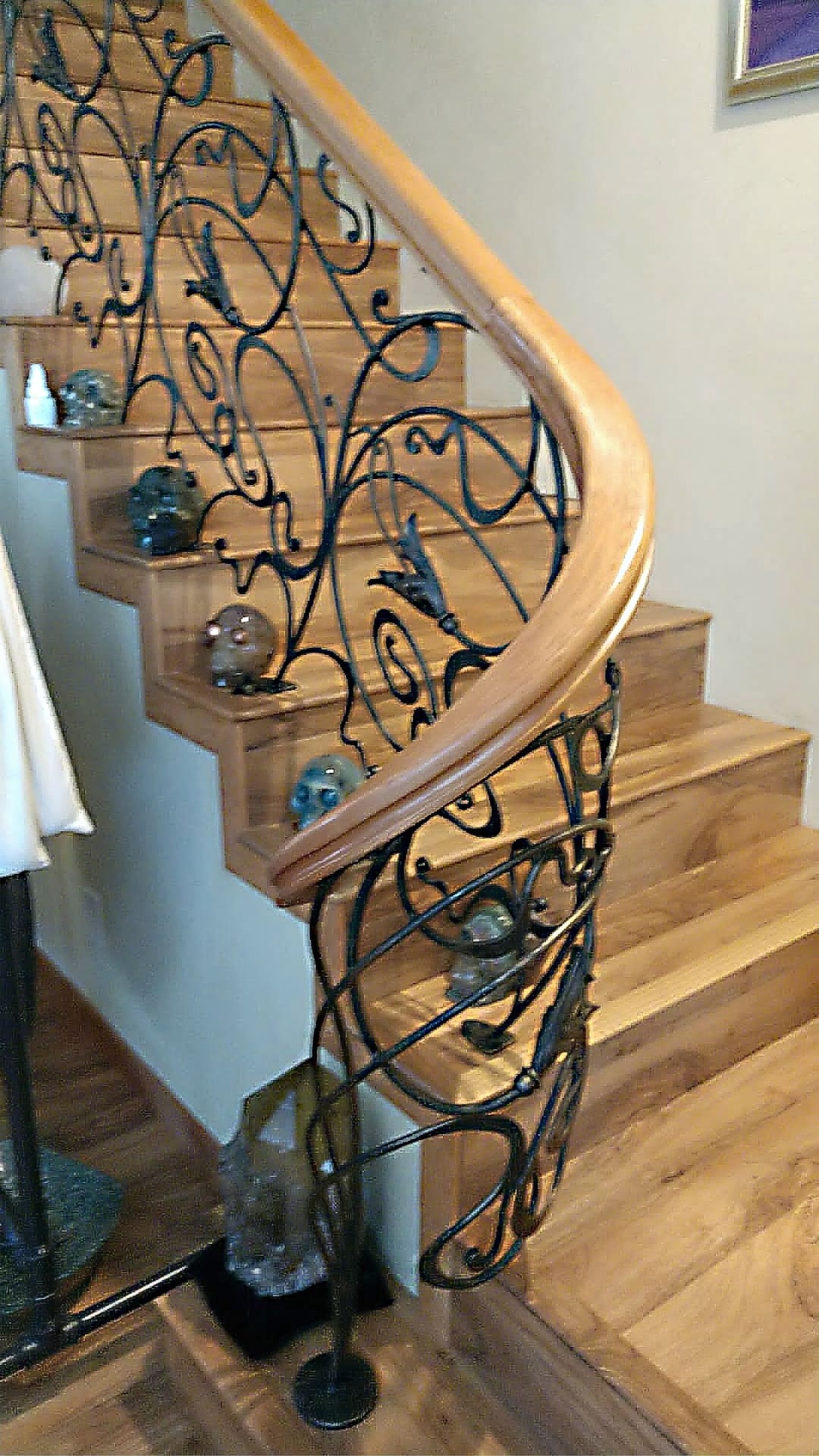 Custom Wrought Iron Railings, Railings for Stairs, Metal Railing