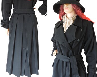 wallis pleated coat