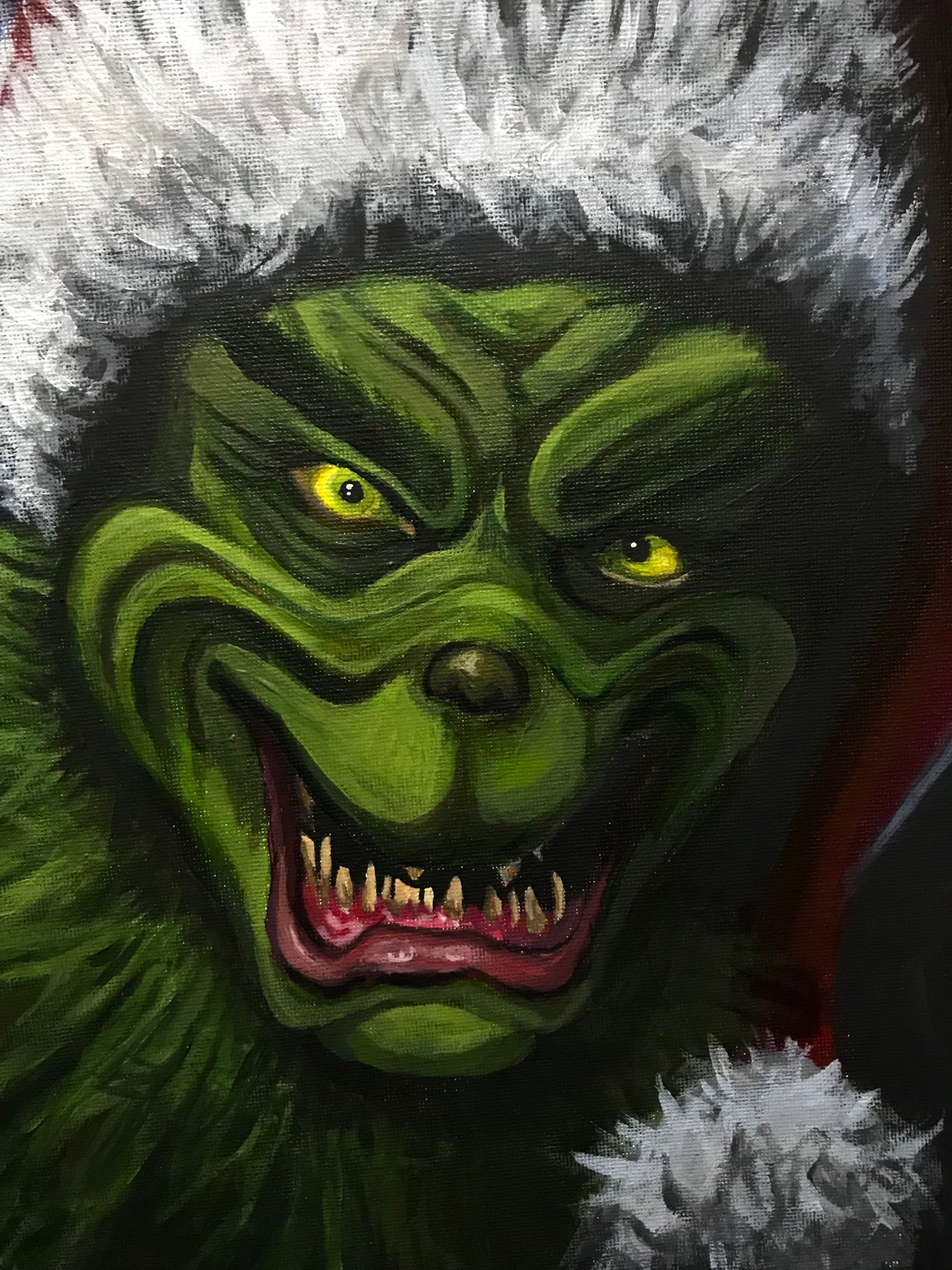 The Grinch Horror Inspired Etsy