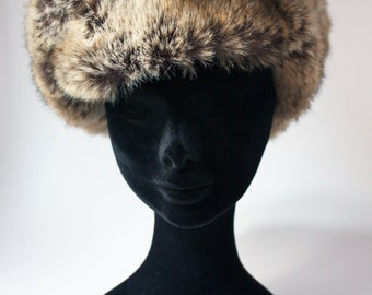 Vintage 80's fur hat
