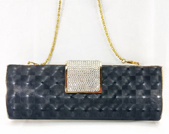 Elegante Vintage-Theaterhandtasche aus den 80er Jahren