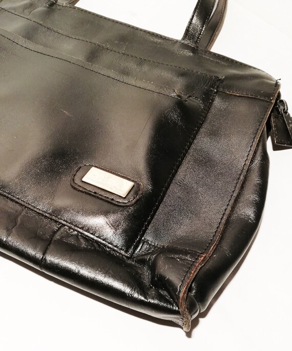 Vintage leather bag, original from the 70s - image 3