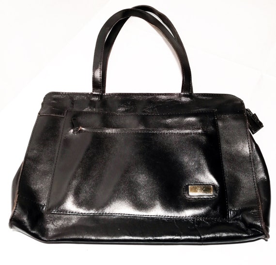 Vintage leather bag, original from the 70s - image 1