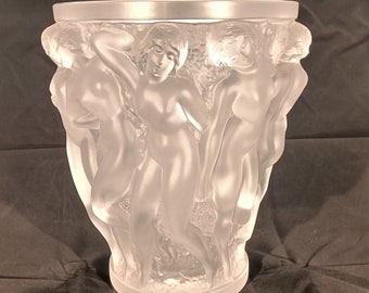 Rene' Lalique Kristallvase