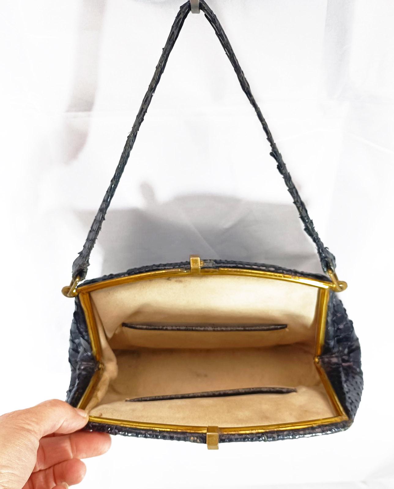 Vintage 40's Handbag - Etsy