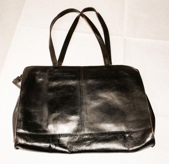 Vintage leather bag, original from the 70s - image 2