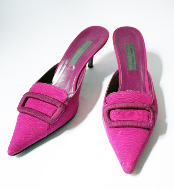 Alberta FERRETTI vintage shoes 80s-Vintage Alberta
