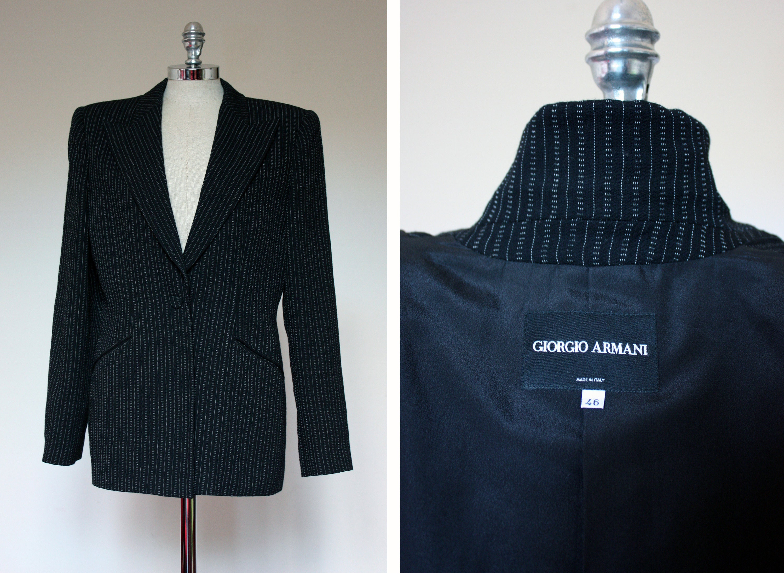 90年代のGIORGIO ARMANIのヴィンテージスーツ - Etsy 日本