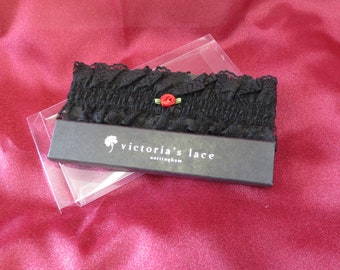 Lace Garter Nottingham Lace  for Hen Night, Steam Punk or Wedding