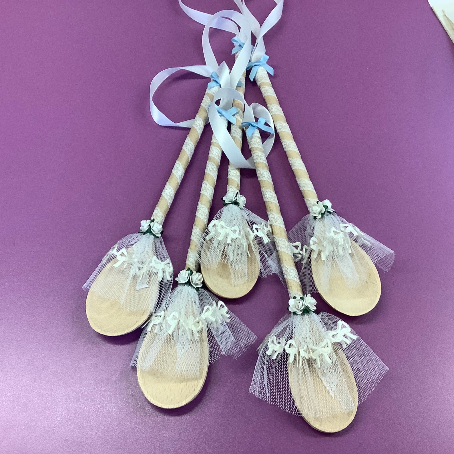 Wedding Spoon with Nottingham Lace Etsy