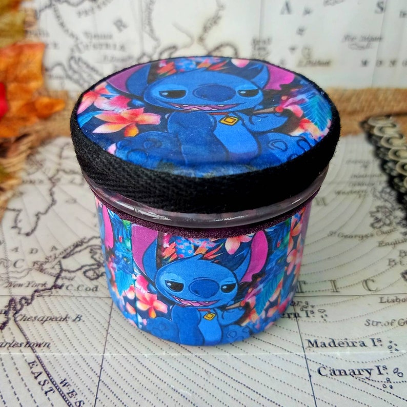 Stash Jar Stoner Stitch Inspired 3 Sizes Secret Airtight Etsy