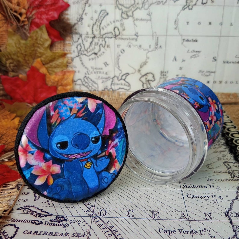Stash Jar Stoner Stitch Inspired 3 Sizes Secret Airtight Etsy