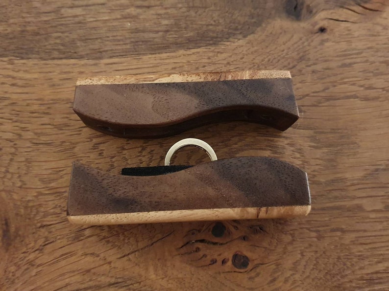 oak ring box
