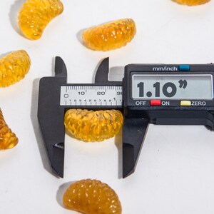 Rodajas de naranja de cristal de fluorita amarilla al por mayor Regalo de cristal imagen 5