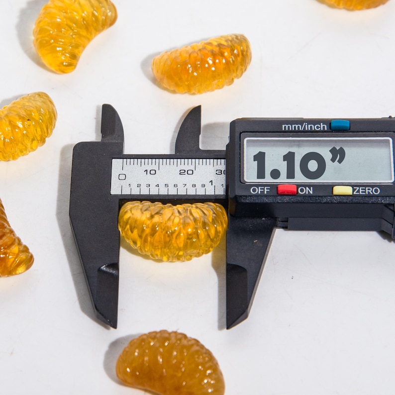 Rodajas de naranja de cristal de fluorita amarilla al por mayor Regalo de cristal imagen 5