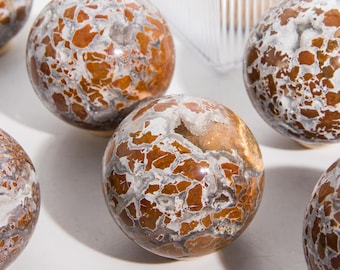 Ibis Jasper Crystal - Polished Ibis Jasper - Ibis Jasper Palm