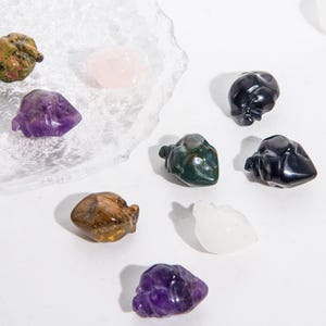 Wholesale Lot Mixed Crystal Heart Craved Crystal Decor Gift