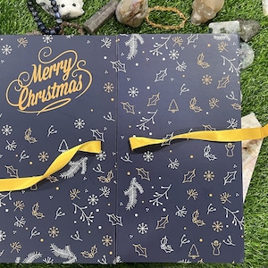 CRYSTAL Advent Calendar Kit 24 Days of Christmas Countdown Different Crystals Surprise Gift Mystery Crystal Crystal Confetti