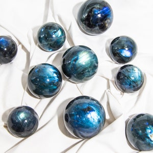 Wholesale Lot 0.5kg Natural Labradorite Shperes Healing Crystal