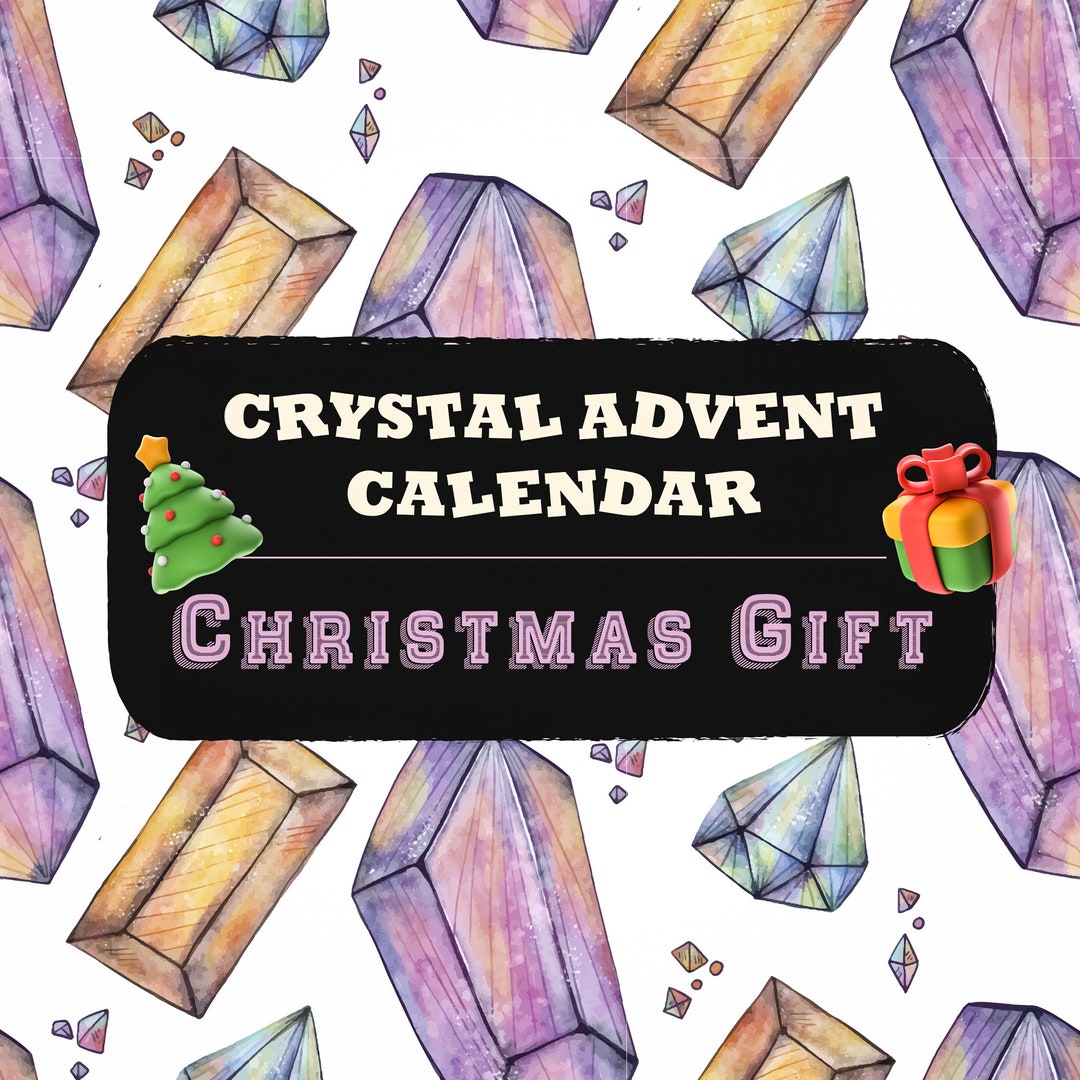 CRYSTAL Advent Calendar Kit Set for Adult 24 or 12 Days of Christmas
