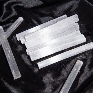 Wholesale Lot 1/2 lbs Natural Selenite Wand Healing Crystal