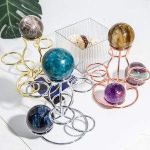 Wholesale Lot 2pcs Spheres Holders Sphere Stands