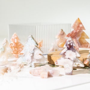 Wholesale Lot 1 lbs Crystal Flower Agate Trees Healing Crystal