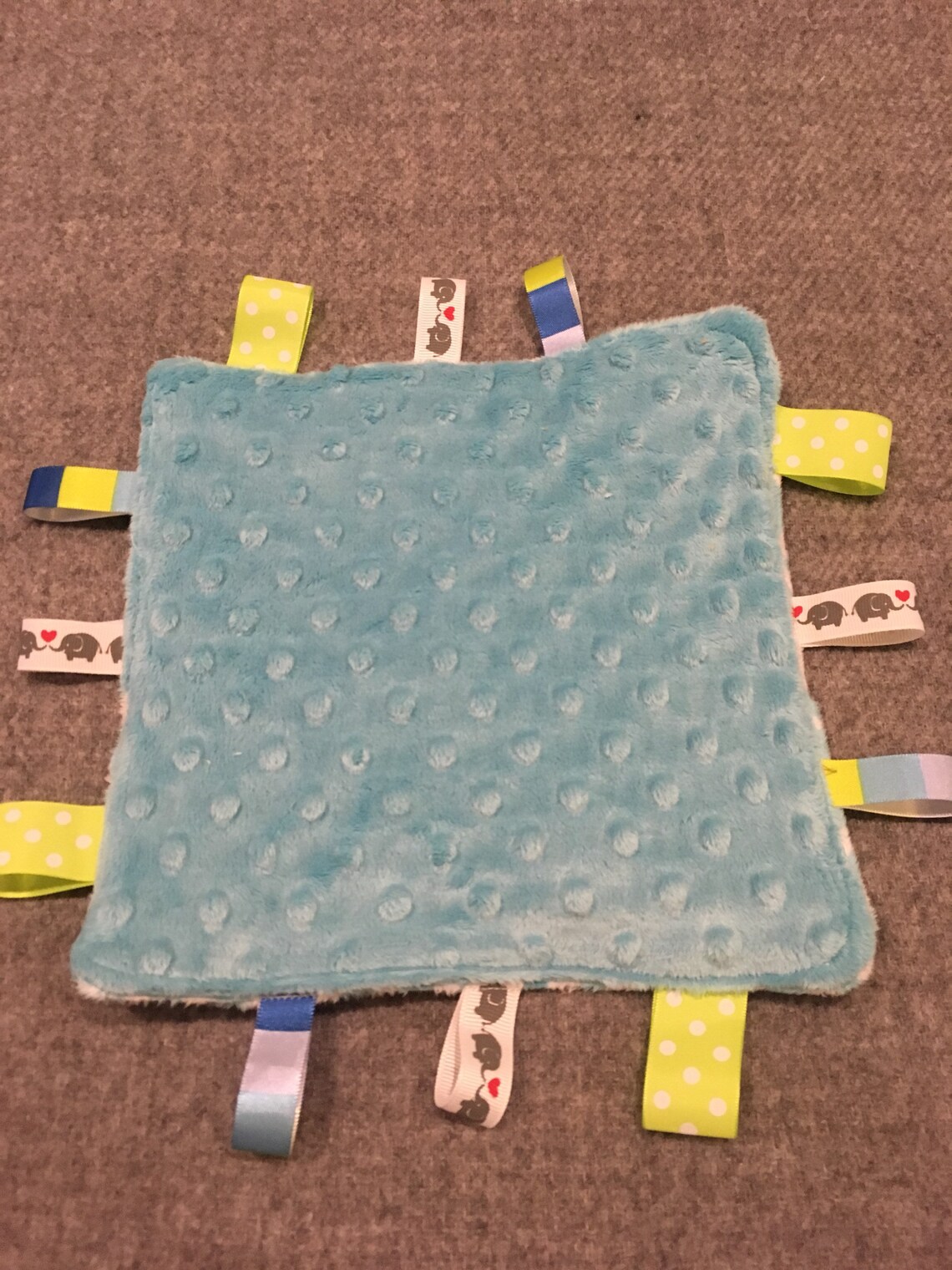 Handmade Baby Sensory Toy Blanket Etsy