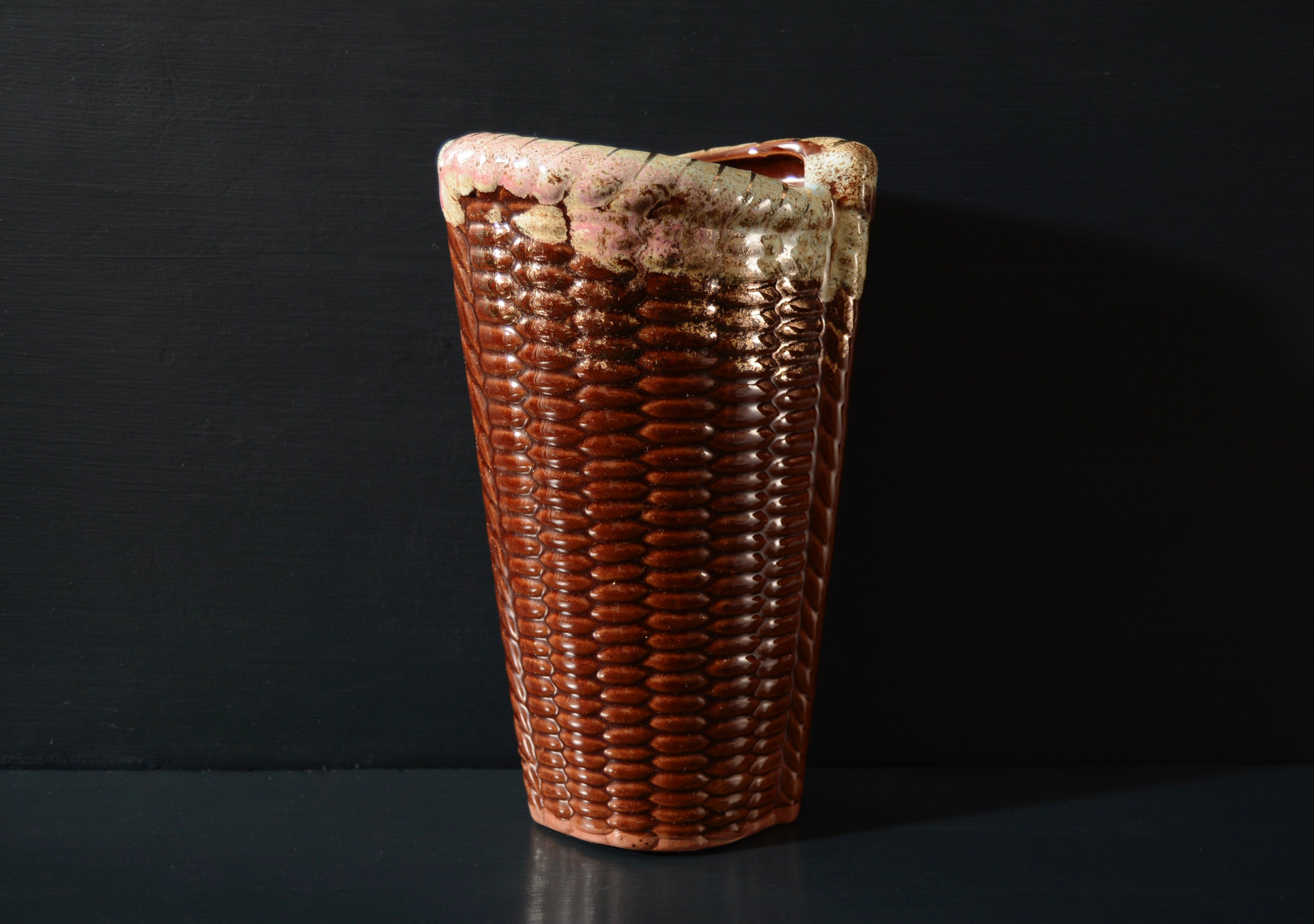Basket Weave Vase Etsy