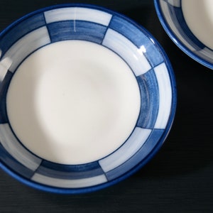 Blue Checkered Mame-Zara, Set of 2 image 2