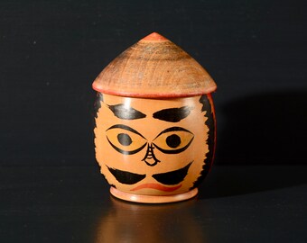 Vintage Kokeshi Wooden Head