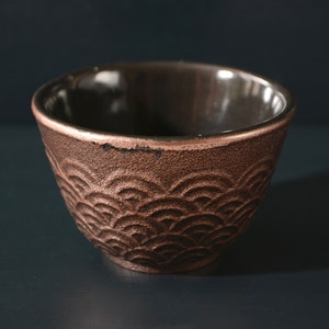 Japanese Metal Tea Cup, Incense Holder