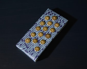 Vintage Cherry Blossom Gold Pushpins