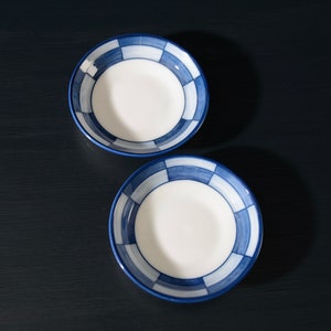 Blue Checkered Mame-Zara, Set of 2 image 1