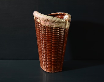 Basket Weave Vase