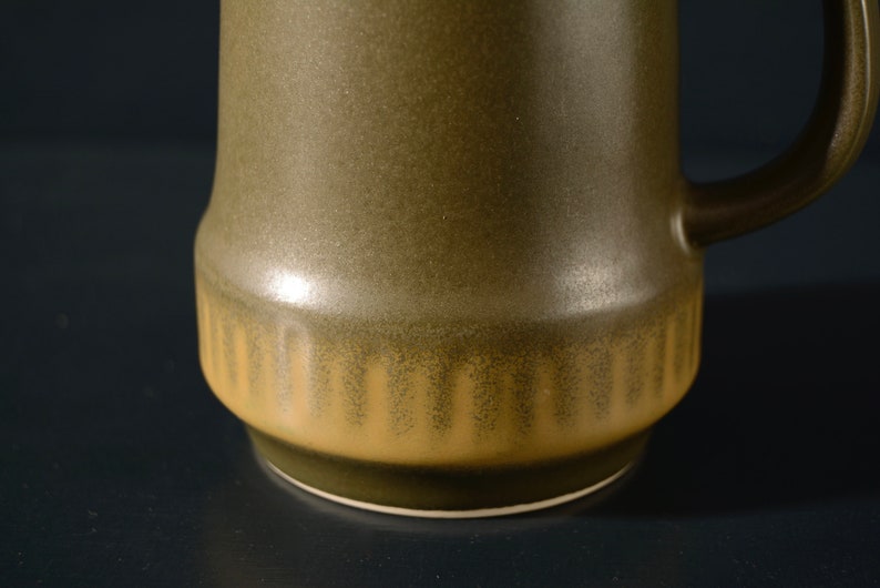 Vintage Creamer, Small Pitcher, Dark Olive bild 6
