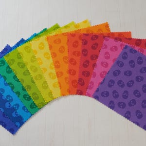 Libs Elliot The Watcher - Curated Collection - Precuts - Charm Pack - 5&quot; Squares - 100% Quilting Cotton - 48ct