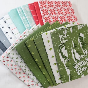 Merry Little Christmas by Bonnie and Camille Moda - Fat Quarter Bundle - 18ct