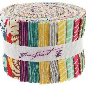 True Colors by Joel Dewberry 2.5&quot; WOF Strips Design Roll - 20ct