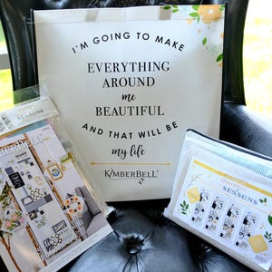 Kimberbell - Quilting Through The Seasons Bundle - CD, Embellishment Kit, Fabric Kit and Bag