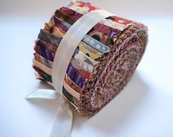 Earth by Kaffe Fassett 2.5&quot; WOF Strips Design Roll - 30ct