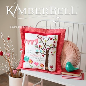 Kimberbell - Let Me Call You Tweetheart Pillow - Fabric & Embellishment Kit
