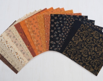 Cheddar & Coal III by Pam Buda Marcus Fabrics - Curated Collection - Precuts - Charm Pack - 5" Squares - 100% Quilting Cotton - 42ct