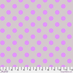 Tula Pink Neon True Colors - Pom Poms Mystic (Quilting Cotton, Sold by the Yardage)