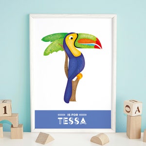 Buchstaben | Alphabet Druck | Tiere Buchstaben | Baby Geschenk | Babyparty | Illustration | Kinderzimmer Kunst | Kinderzimmer Dekor