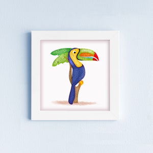 Impresiones de letras / Impresión del alfabeto / Letras de animales / Regalo para bebés / Baby Shower / Ilustración / Arte infantil / Decoración de habitaciones para niños